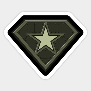 SuperSoldier OD Armor Sticker